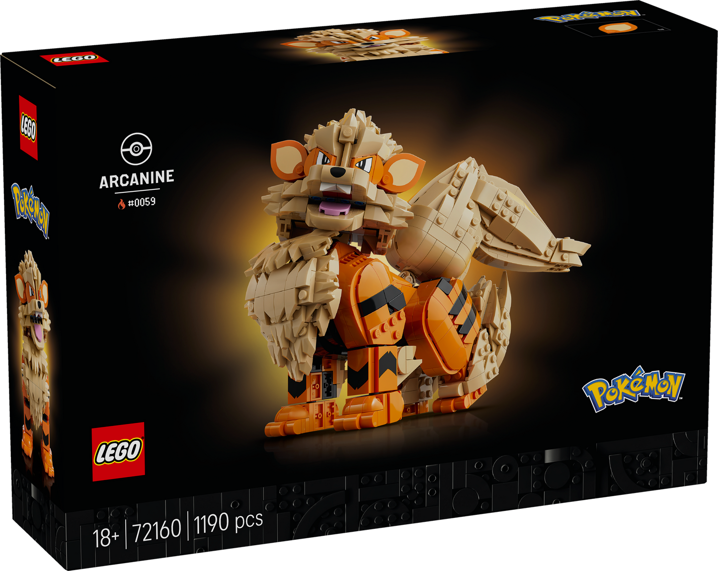 LEGO Pokemon: Arcanine (72160)
