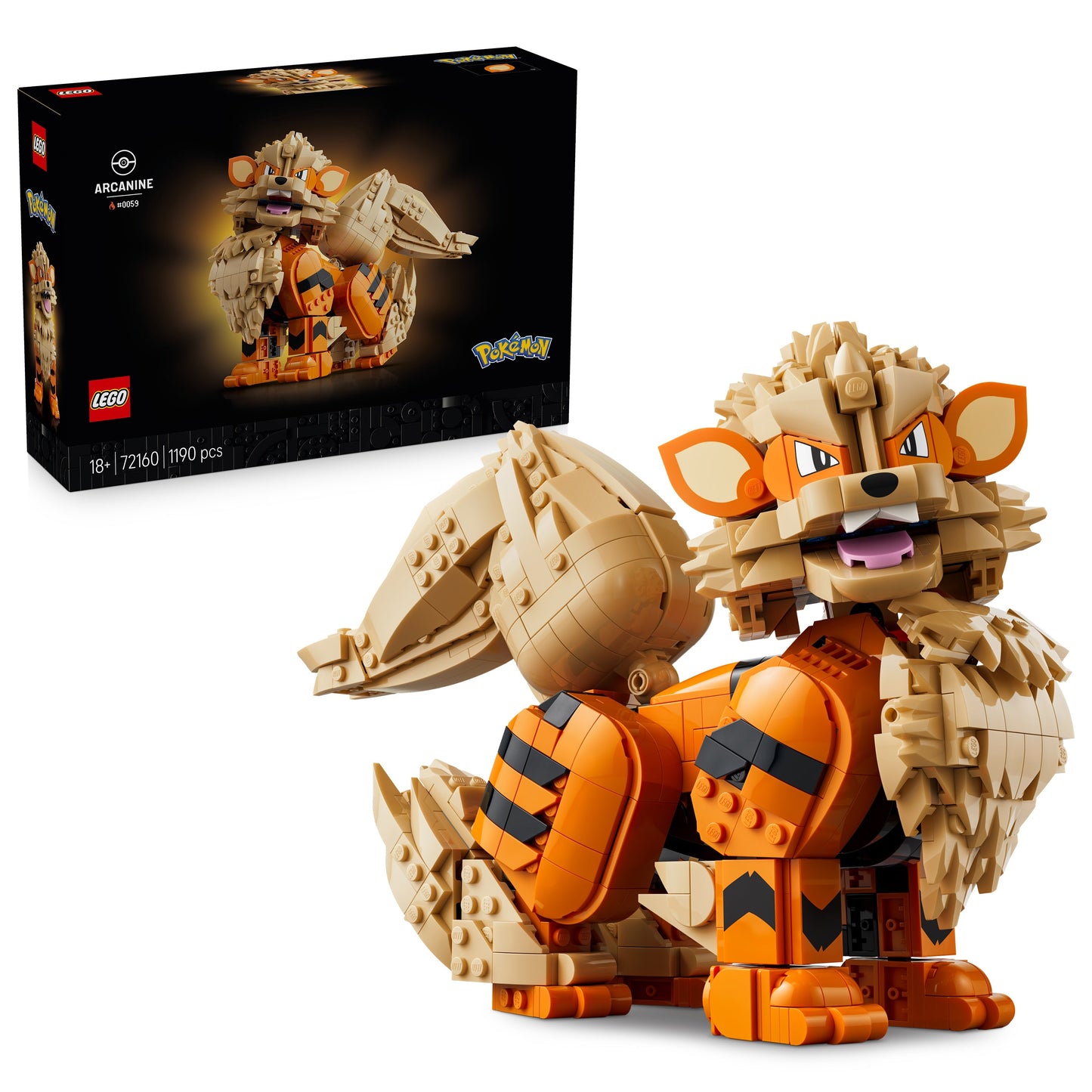 LEGO Pokemon: Arcanine (72160)