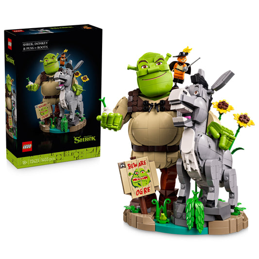 LEGO Shrek: Shrek Donkey & Puss in Boots (72423)
