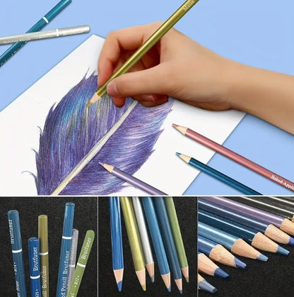 Brutfuner 72 Metallic Coloured Pencil