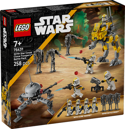 LEGO Star Wars: 327th Star Corps Clone Troopers Battle Pack (75431)