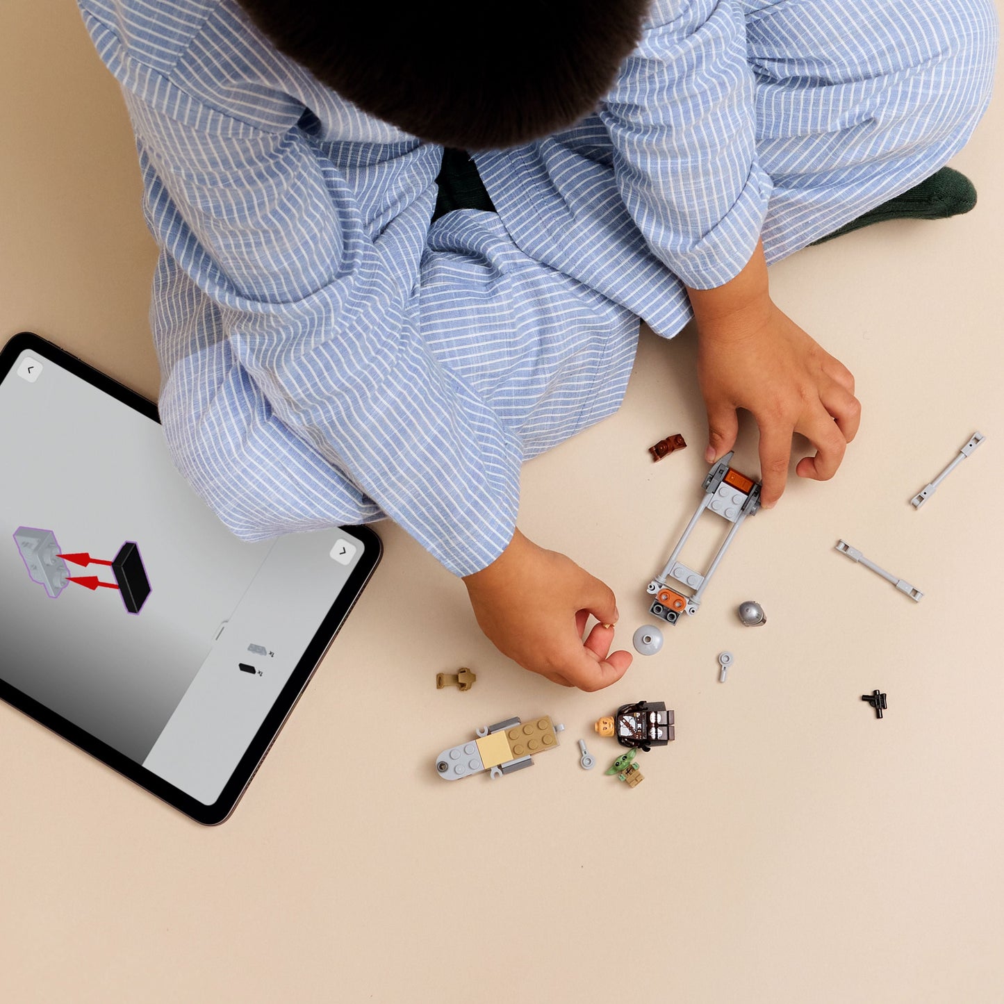 LEGO Star Wars: The Mandalorian and Grogus Speeder Bike (75436)