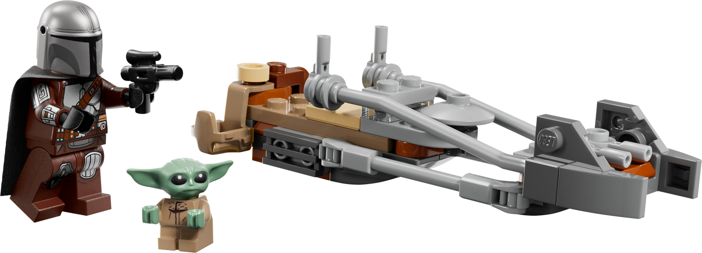 LEGO Star Wars: The Mandalorian and Grogus Speeder Bike (75436)