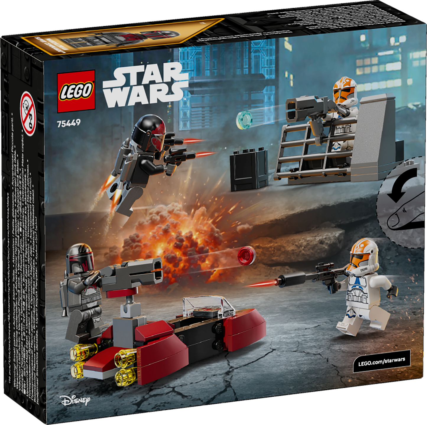 LEGO Star Wars: Siege of Mandalore Battle Pack (75449)