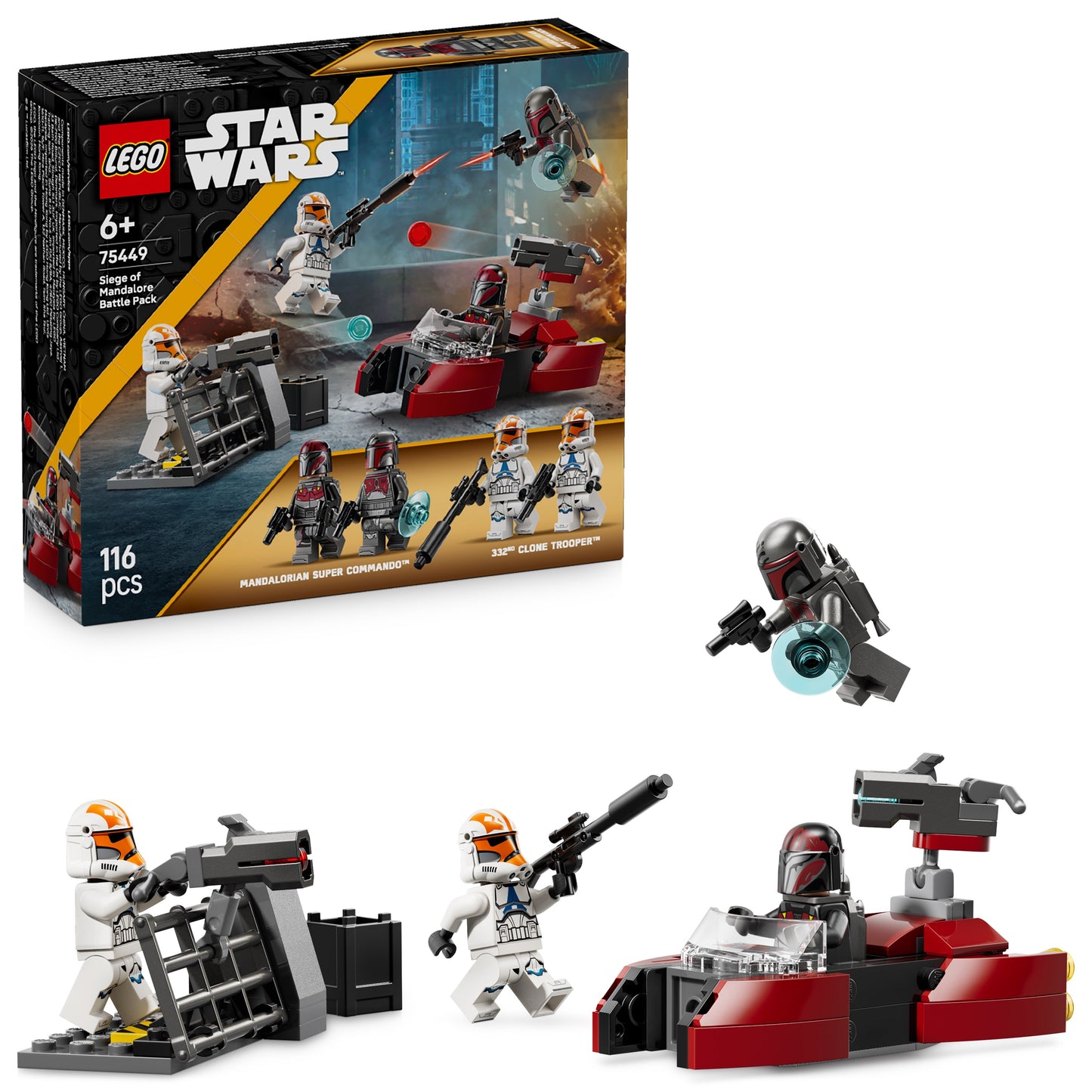 LEGO Star Wars: Siege of Mandalore Battle Pack (75449)