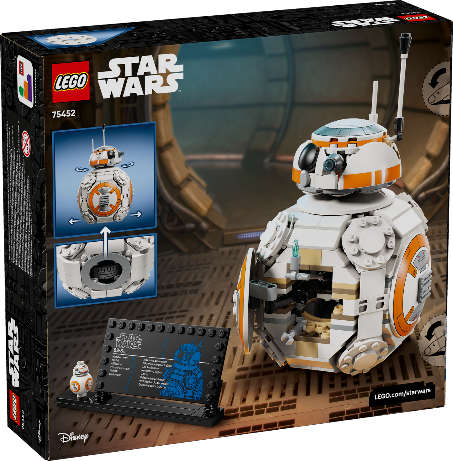 LEGO Star Wars: BB-8 Astromech Droid (75452)