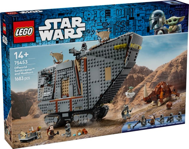 LEGO Star Wars: Offworld Sandcrawler and Mudhorn (75453)
