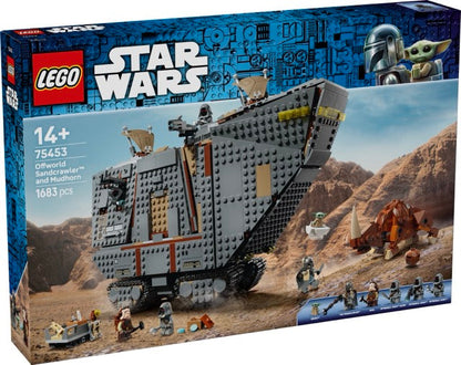 LEGO Star Wars: Offworld Sandcrawler and Mudhorn (75453)