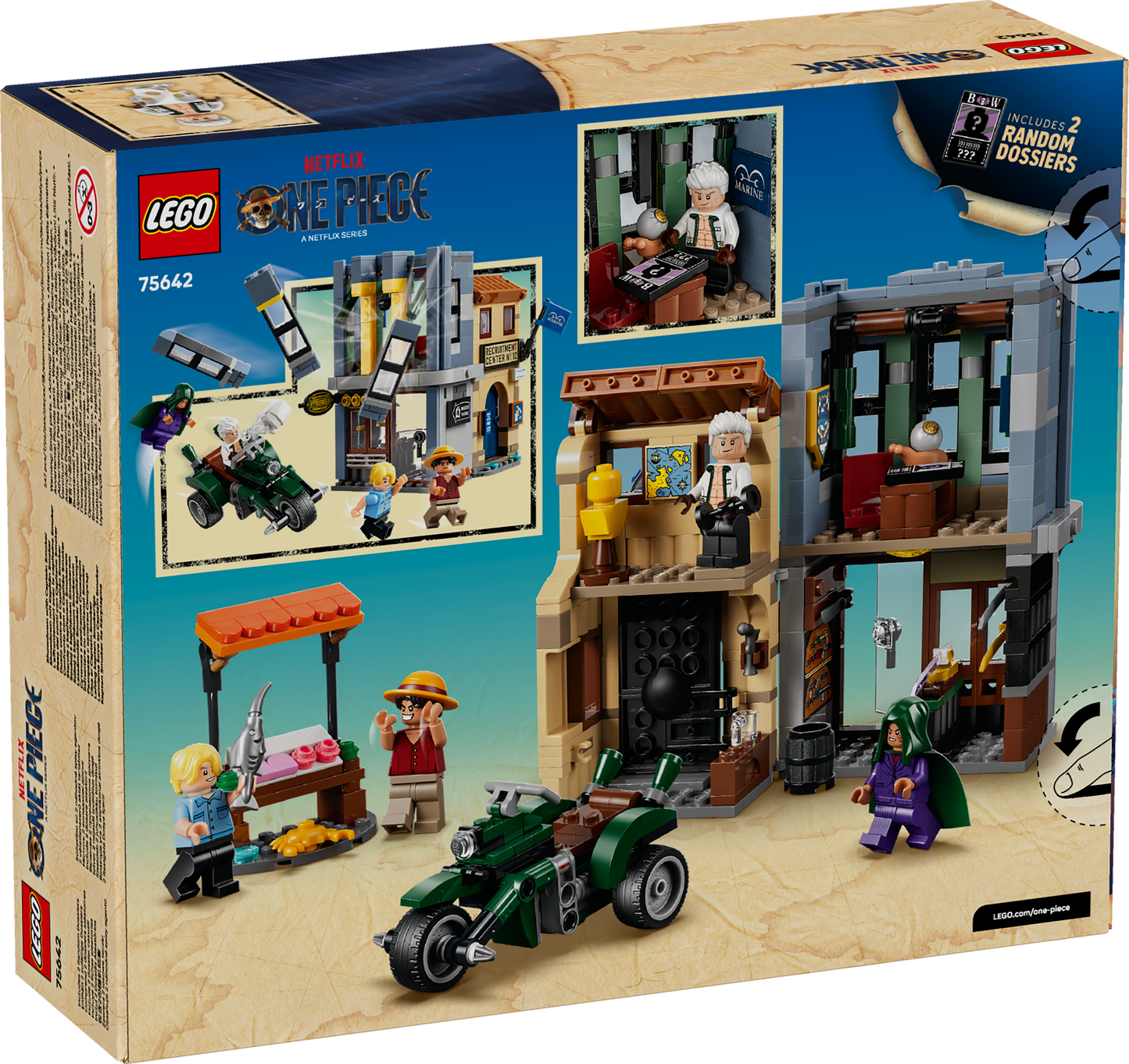 LEGO ONE PIECE: Showdown with Captain Smoker (75642)