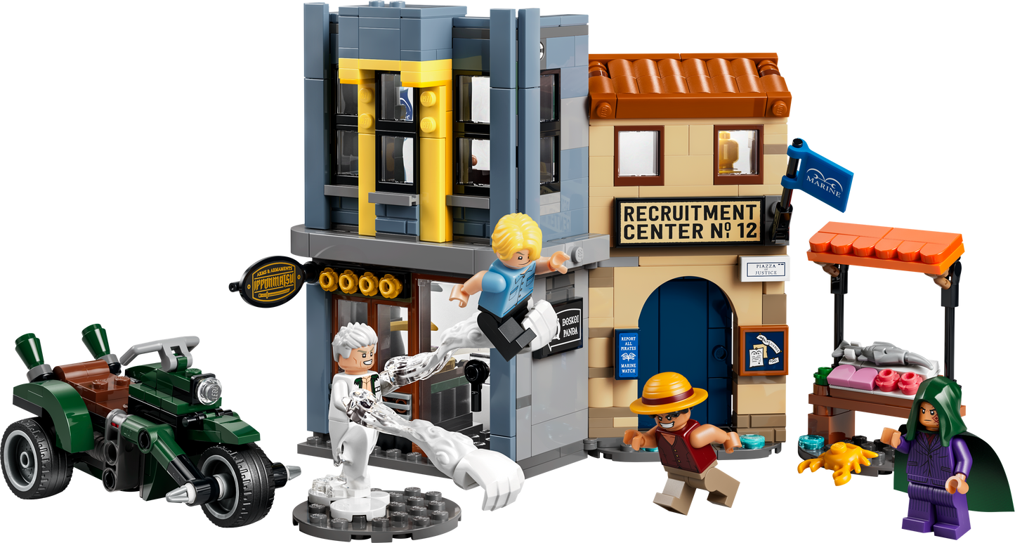 LEGO ONE PIECE: Showdown with Captain Smoker (75642)