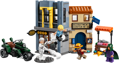 LEGO ONE PIECE: Showdown with Captain Smoker (75642)