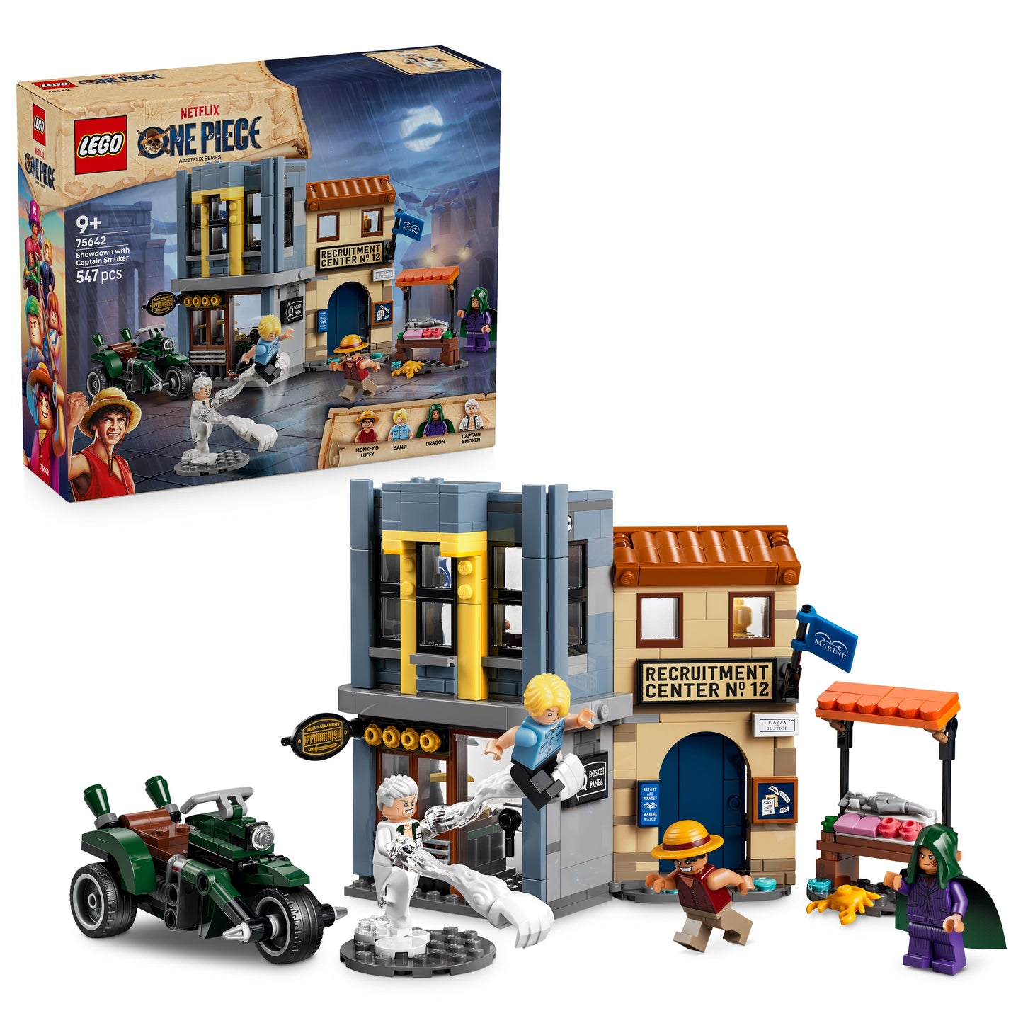 LEGO ONE PIECE: Showdown with Captain Smoker (75642)