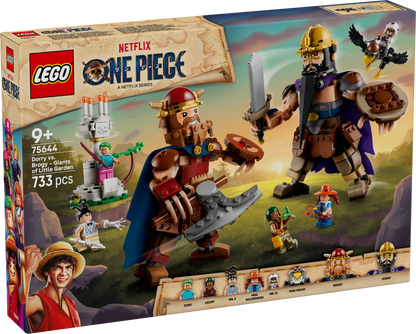 LEGO ONE PIECE: Dorry vs Brogy Giants of Little Garden (75644)