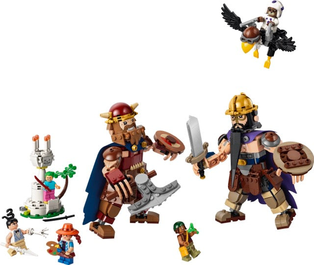 LEGO ONE PIECE: Dorry vs Brogy Giants of Little Garden (75644)