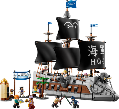 LEGO ONE PIECE: Garps Marine Battleship (75646)
