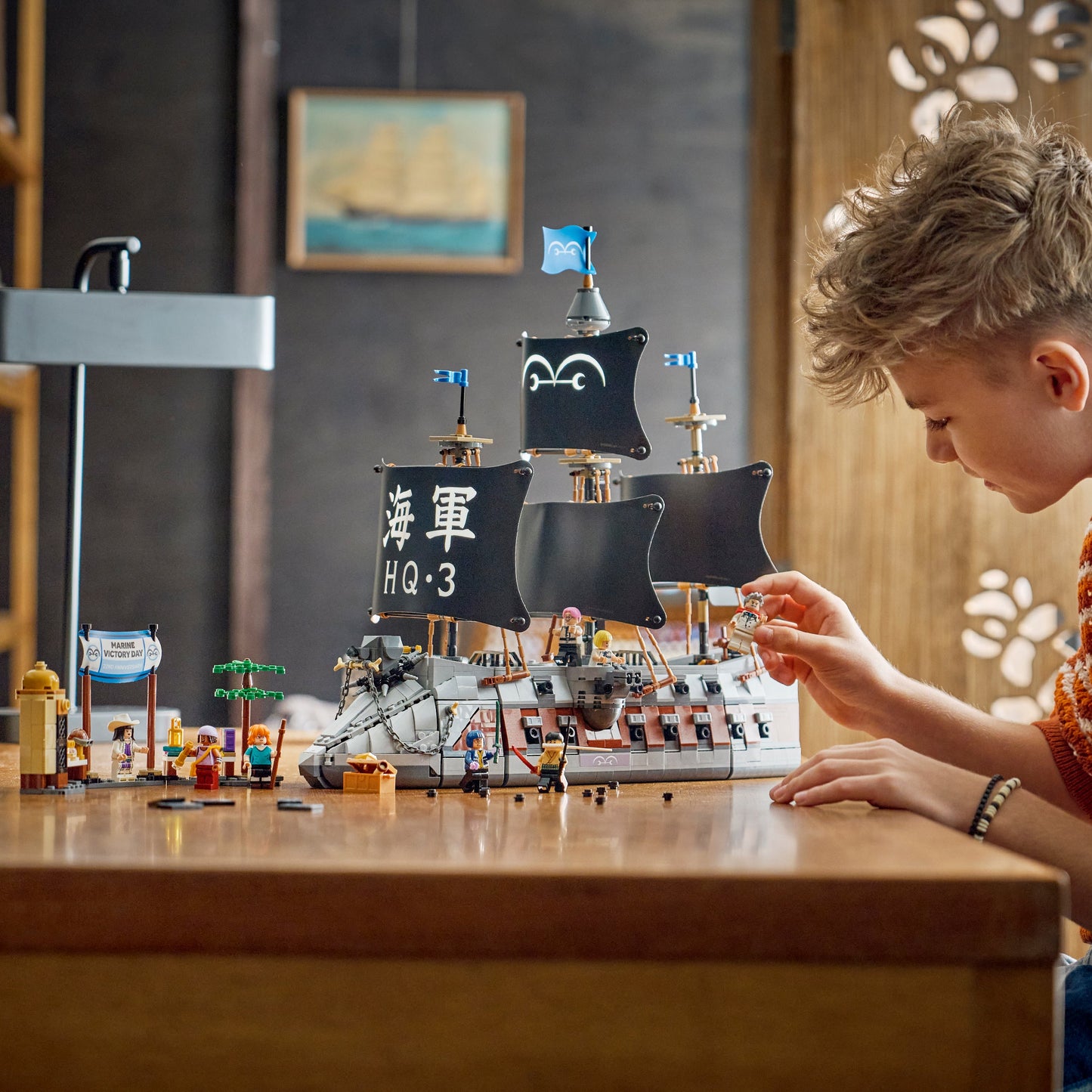 LEGO ONE PIECE: Garps Marine Battleship (75646)