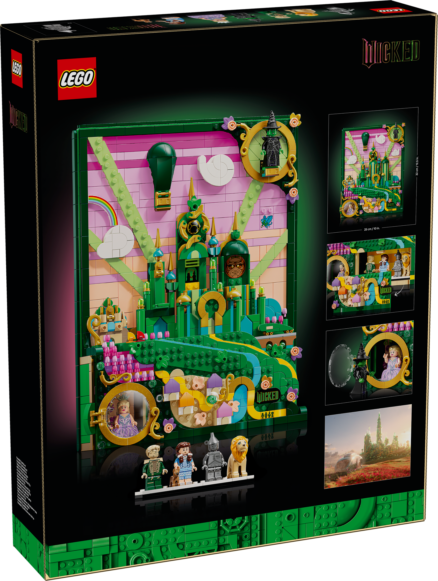 LEGO Wicked: Emerald City Wall Art (75685)