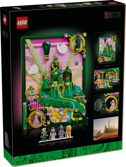 LEGO Wicked: Emerald City Wall Art (75685)