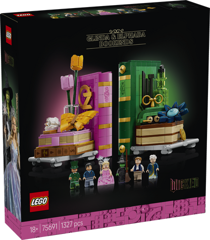 LEGO Wicked: Glinda & Elphaba Bookends (75691)