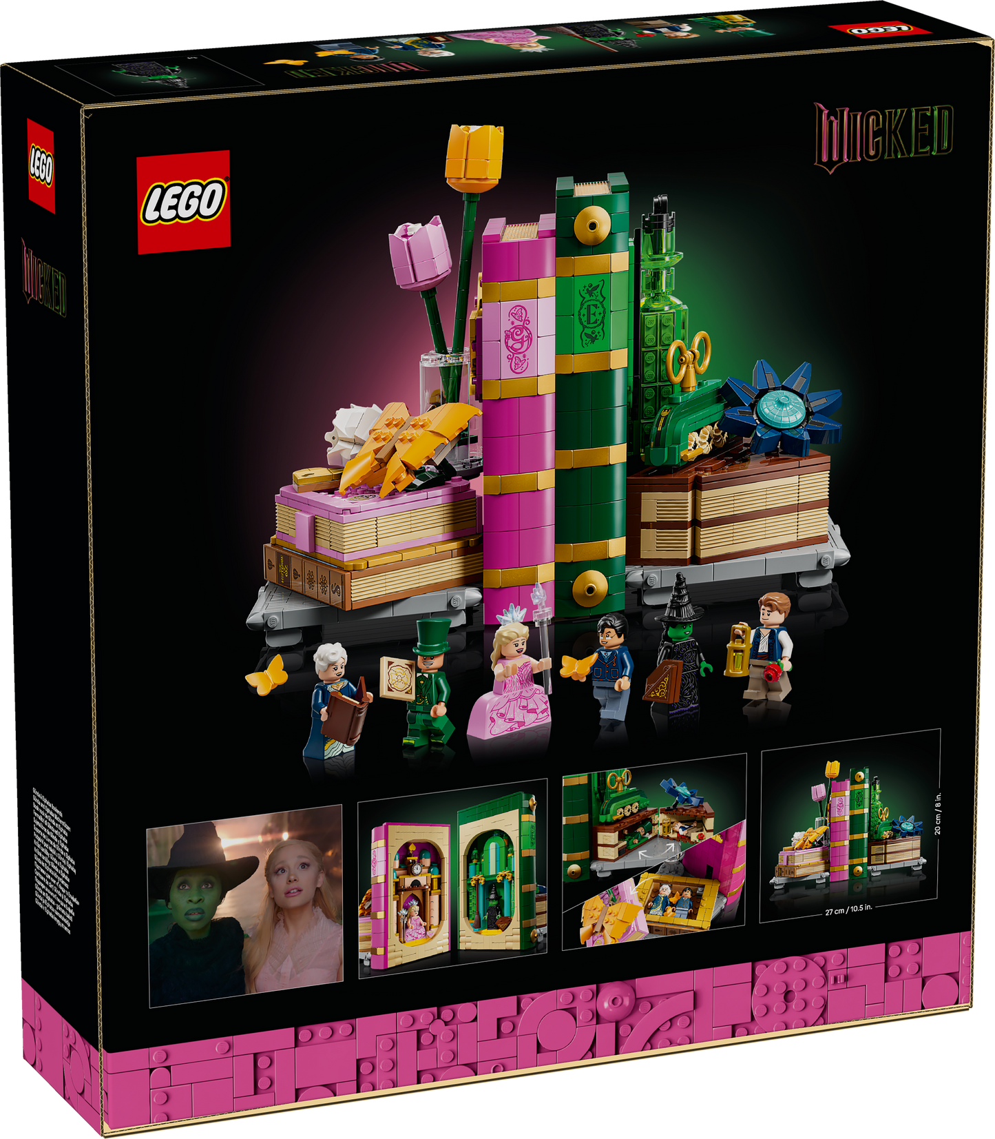 LEGO Wicked: Glinda & Elphaba Bookends (75691)