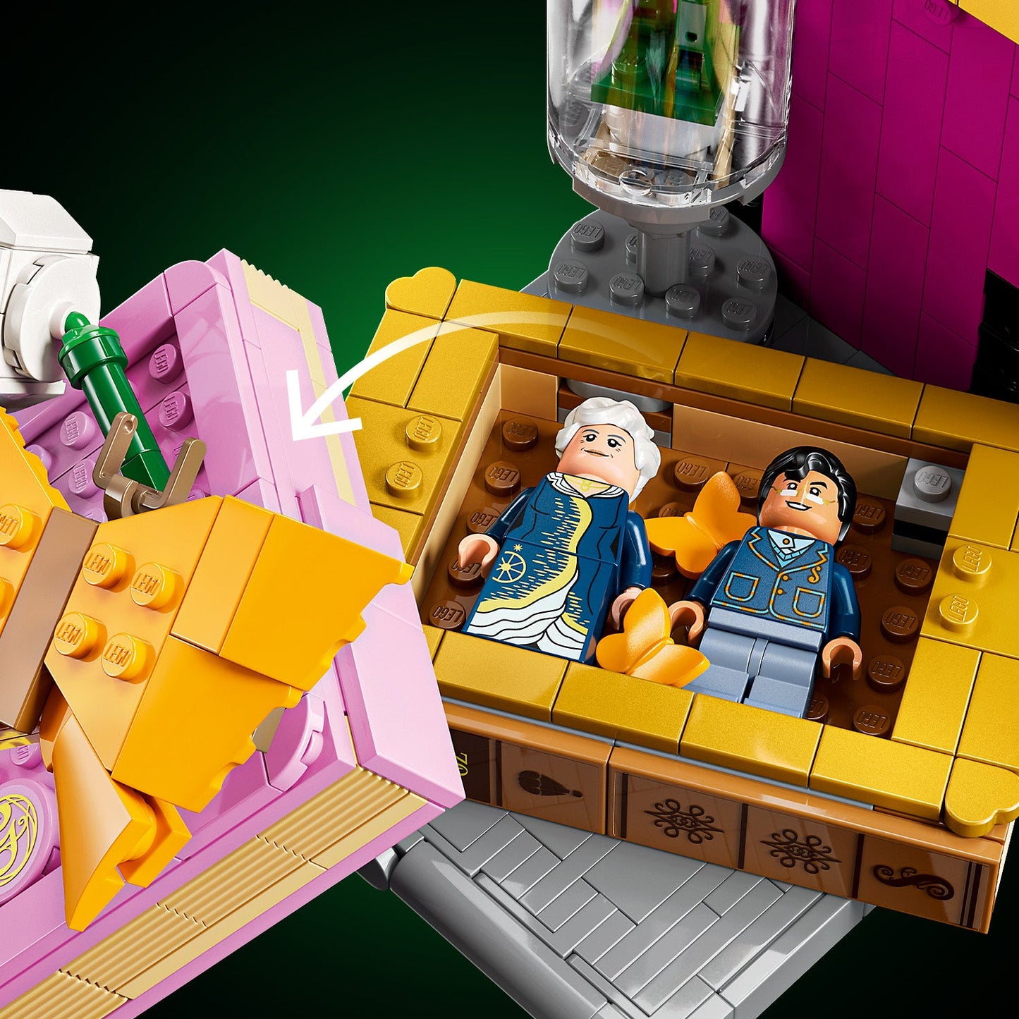 LEGO Wicked: Glinda & Elphaba Bookends (75691)