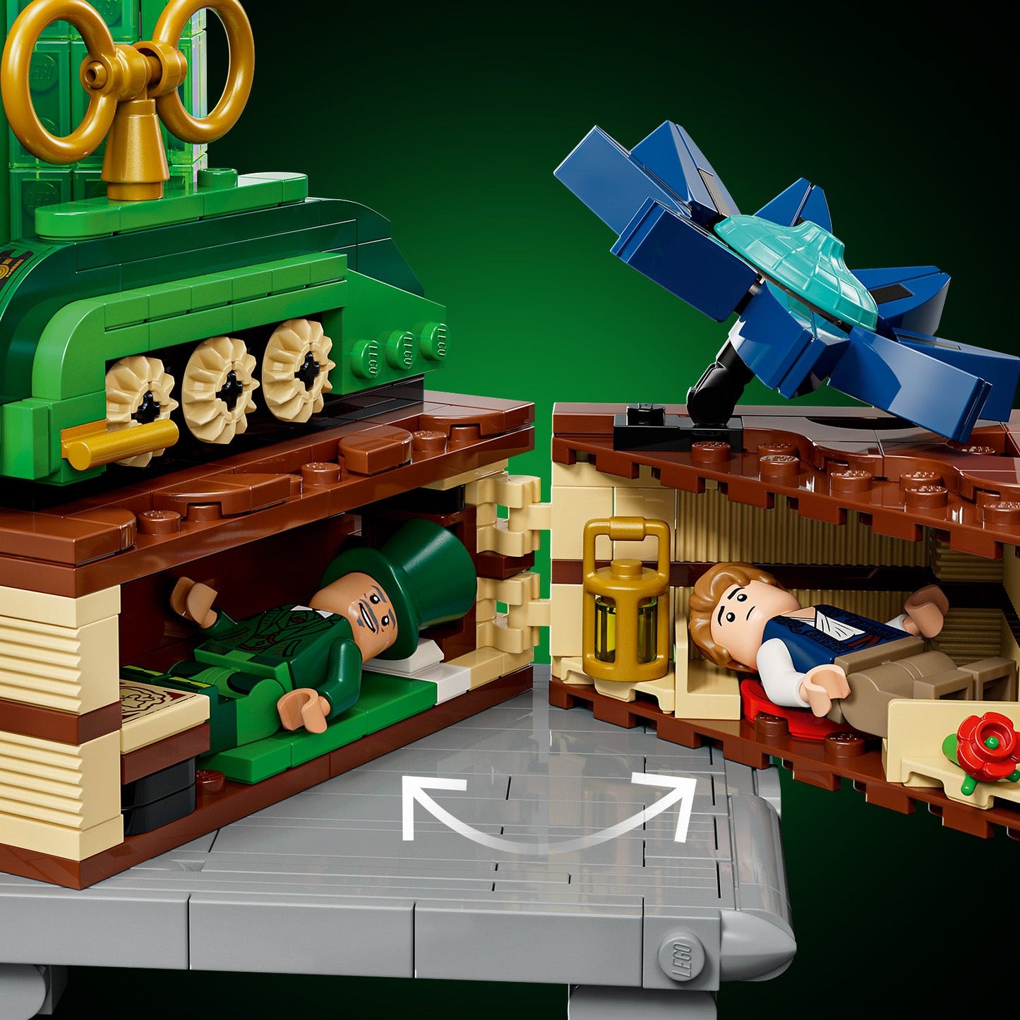 LEGO Wicked: Glinda & Elphaba Bookends (75691)