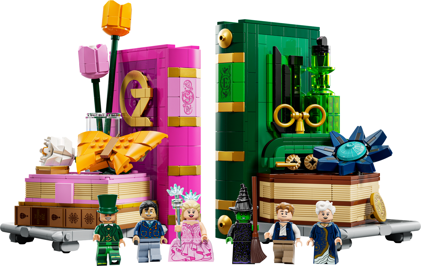 LEGO Wicked: Glinda & Elphaba Bookends (75691)