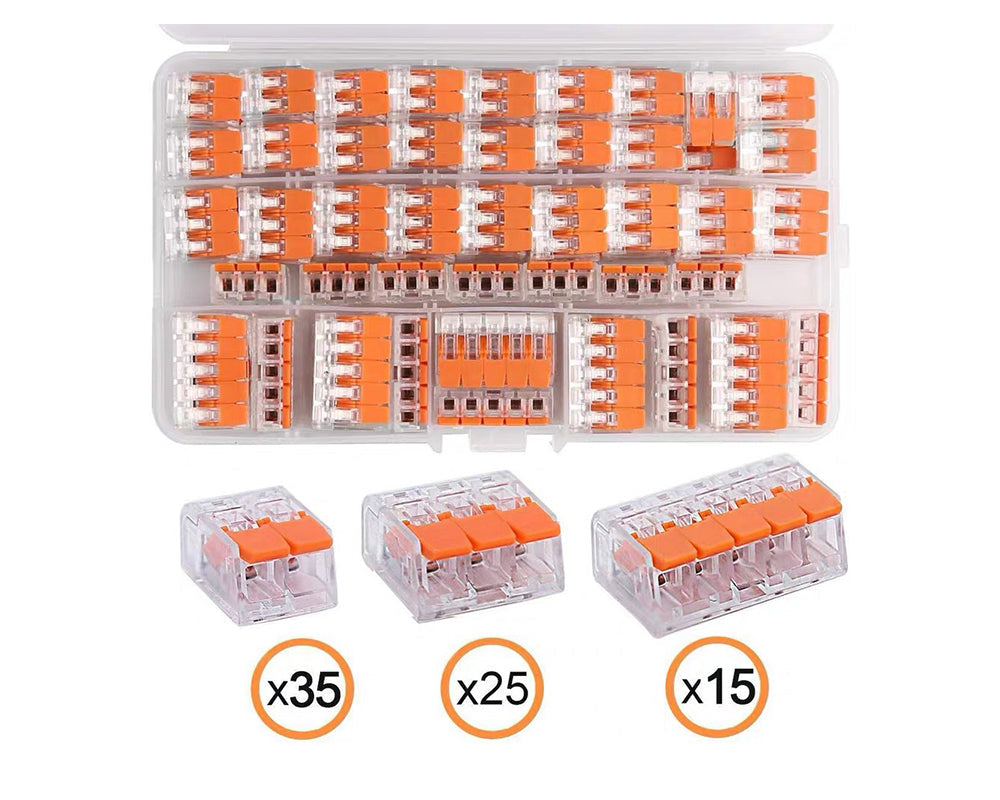 75PCS Electrical Connectors