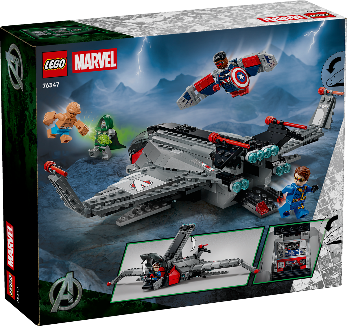 LEGO Marvel Avengers: Doomsday Quinjet (76347)