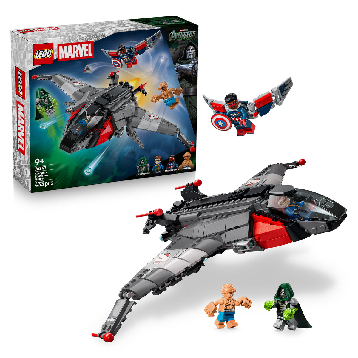 LEGO Marvel Avengers: Doomsday Quinjet (76347)