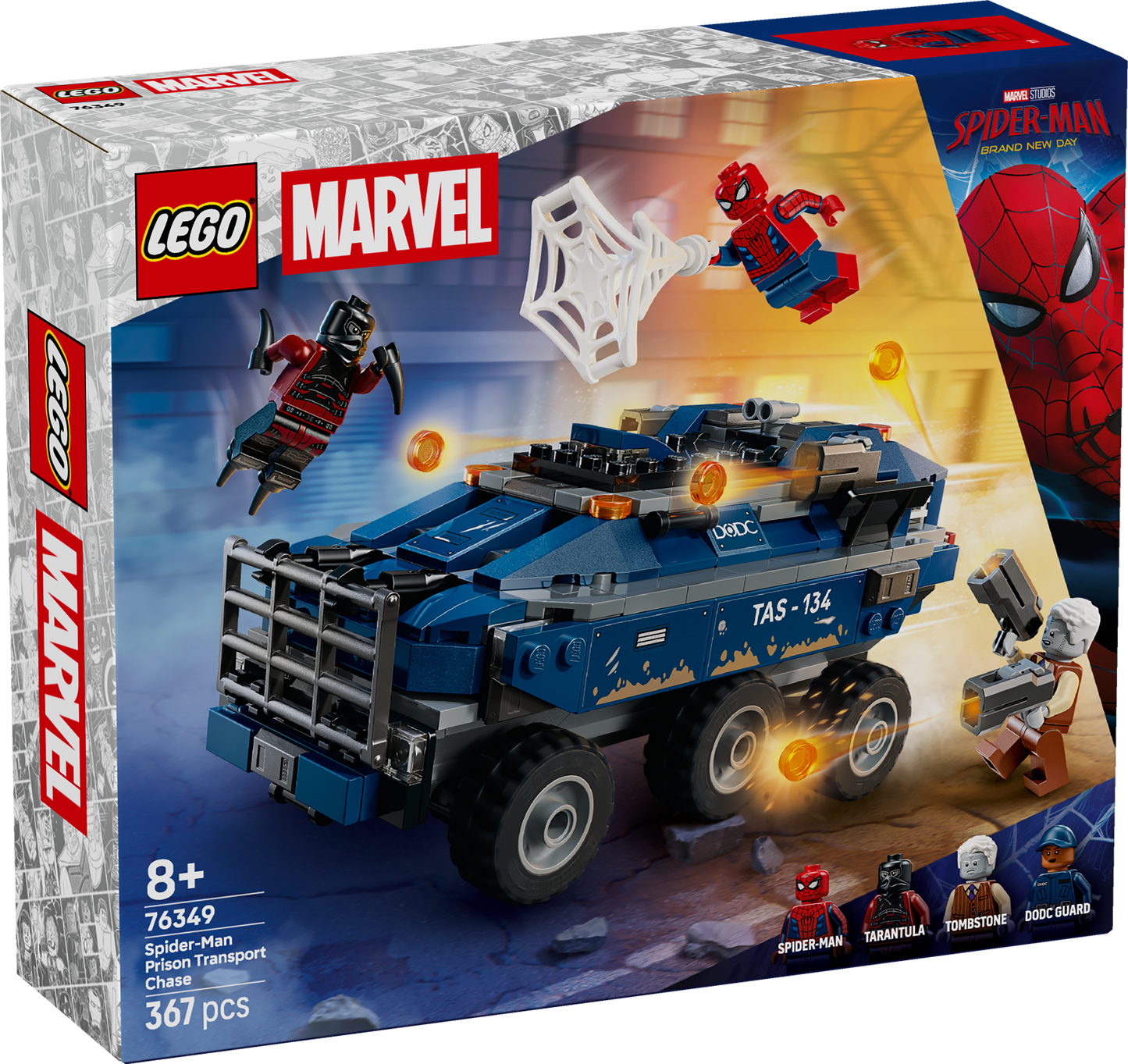 LEGO Marvel: Spider-Man Prison Transport Chase (76349)