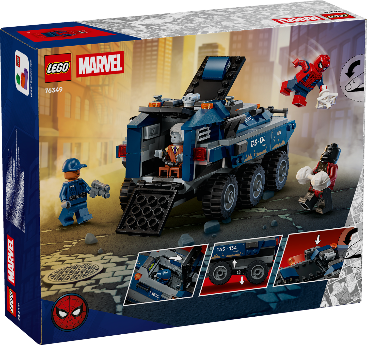 LEGO Marvel: Spider-Man Prison Transport Chase (76349)