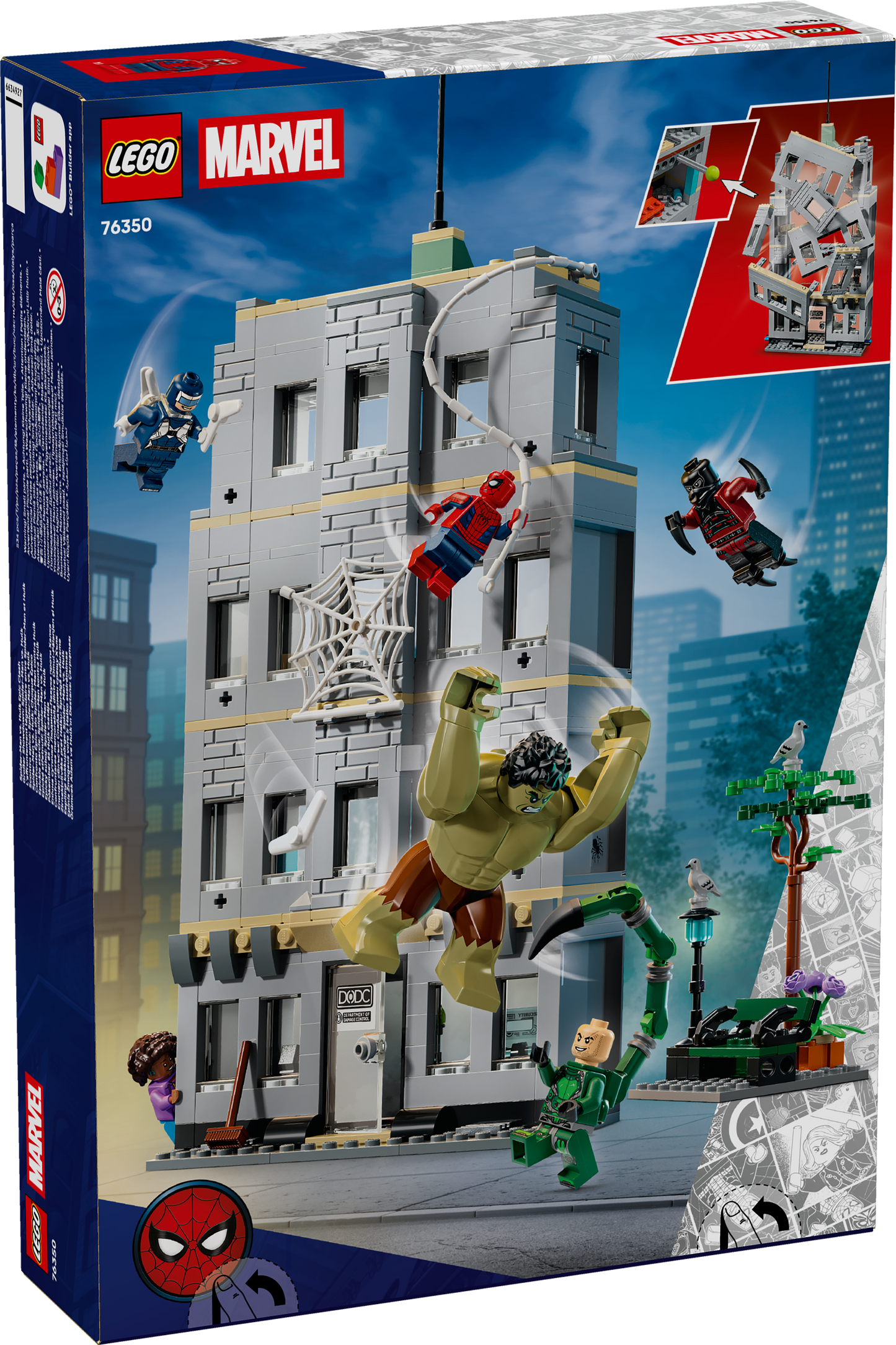 LEGO Marvel: Spider-Man vs. Hulk Epic Clash (76350)