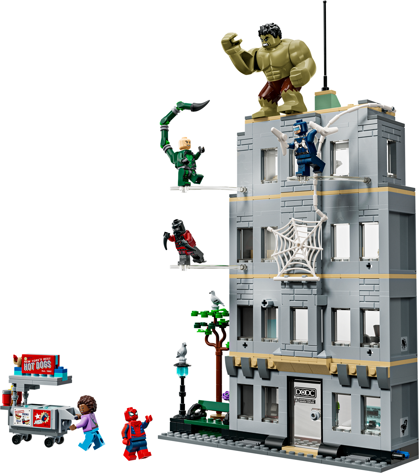 LEGO Marvel: Spider-Man vs. Hulk Epic Clash (76350)