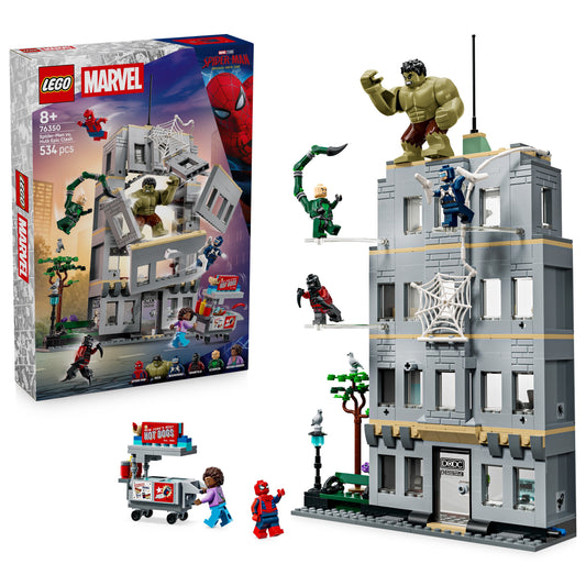 LEGO Marvel: Spider-Man vs. Hulk Epic Clash (76350)