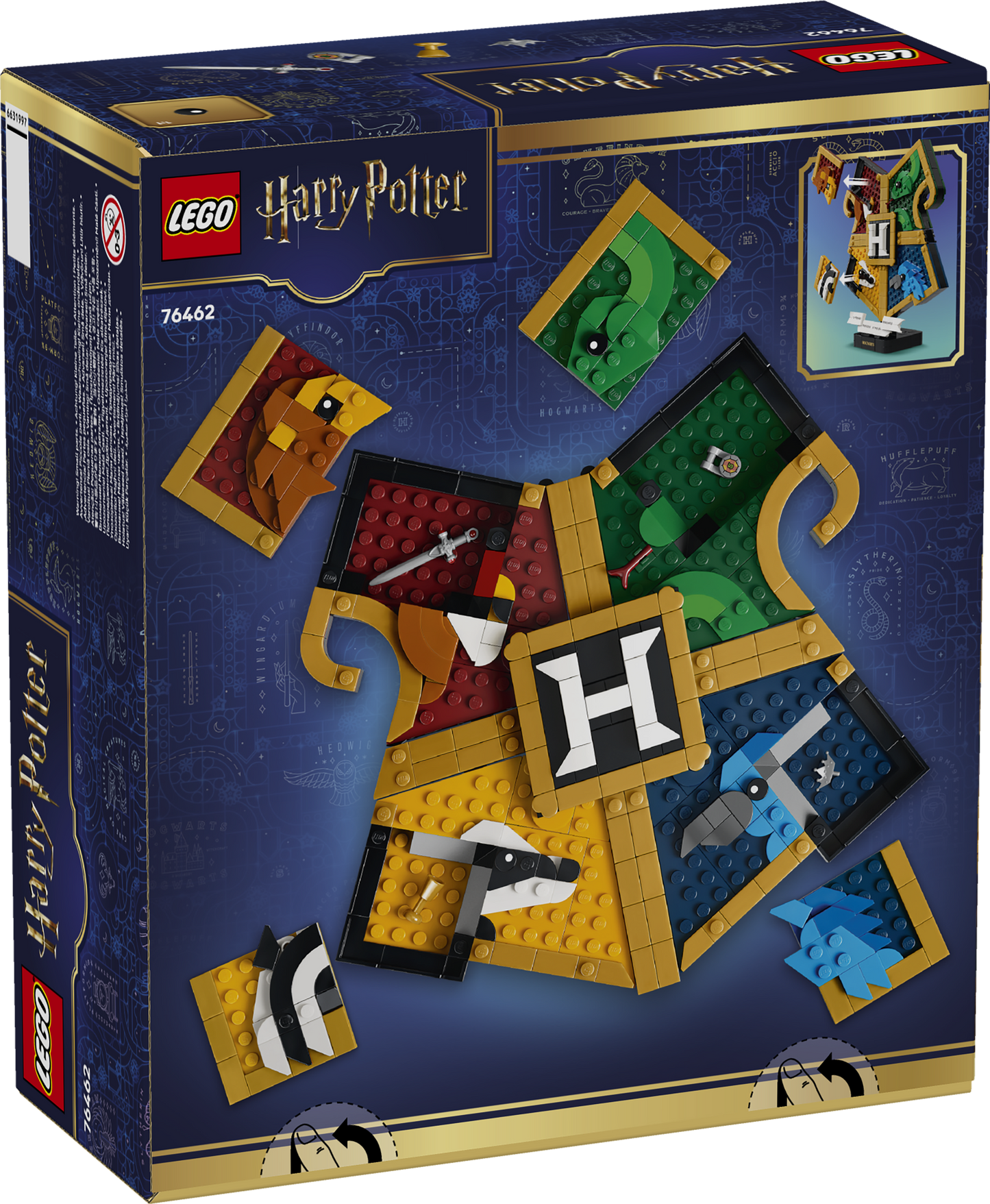 LEGO Harry Potter: Hogwarts House Crest (76462)