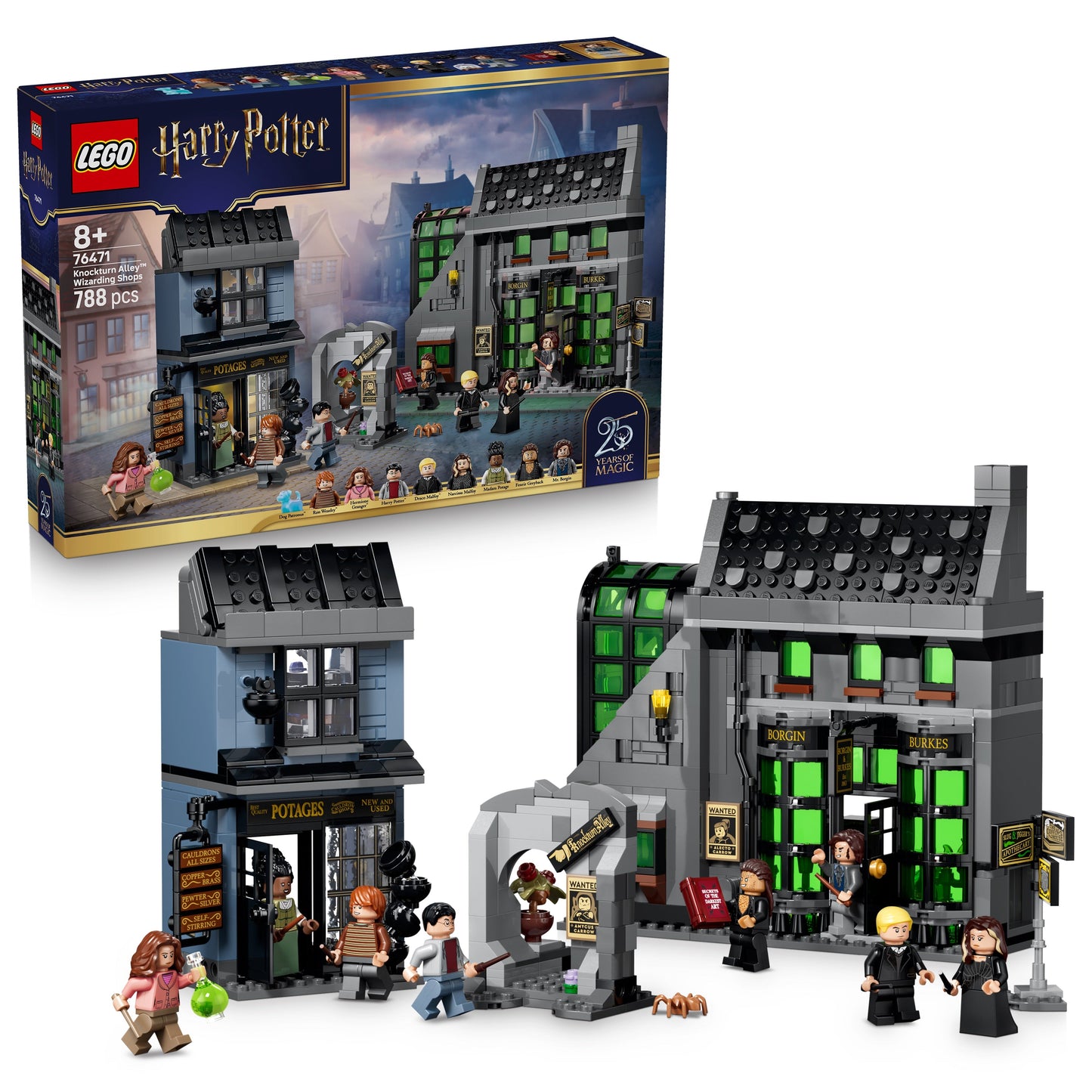 LEGO Harry Potter: Knockturn Alley Wizarding Shops (76471)