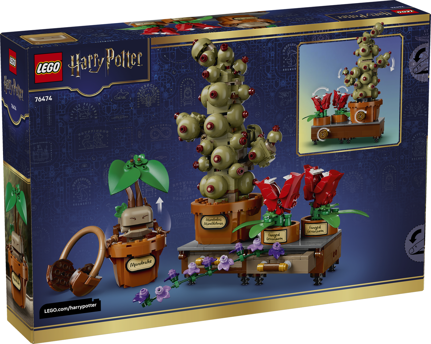 LEGO Harry Potter: Hogwarts Herbology Plants (76474)