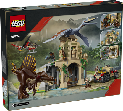 LEGO Jurassic World: Spinosaurus and Quetzalcoatlus Air Mission (76976)