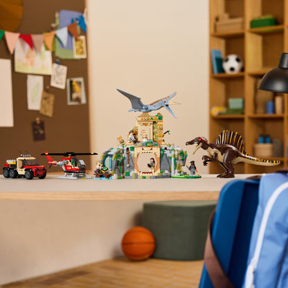 LEGO Jurassic World: Spinosaurus and Quetzalcoatlus Air Mission (76976)