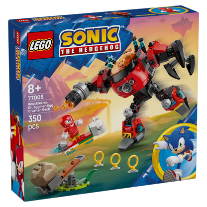LEGO Sonic the Hedgehog: Knuckles vs. Dr. Eggman Egg Crusher Mech (77005)