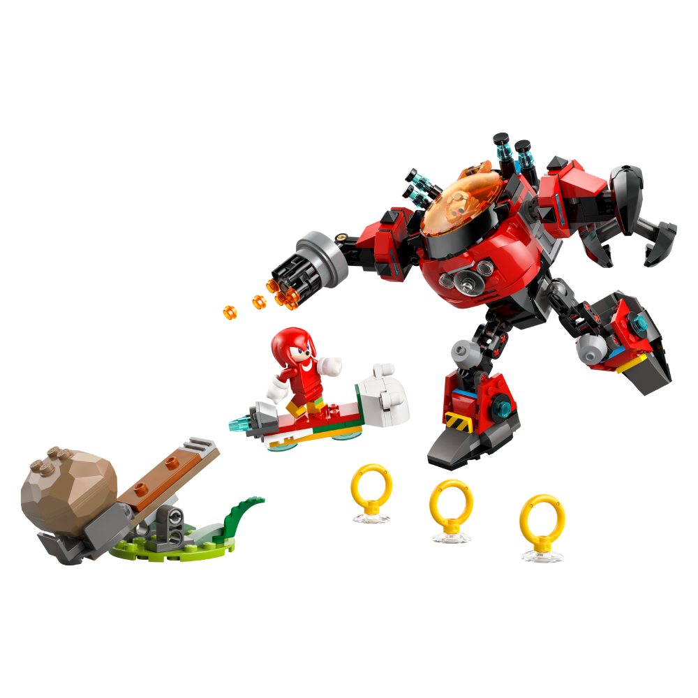 LEGO Sonic the Hedgehog: Knuckles vs. Dr. Eggman Egg Crusher Mech (77005)
