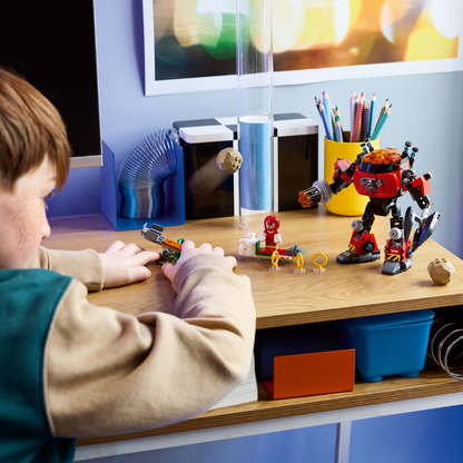 LEGO Sonic the Hedgehog: Knuckles vs. Dr. Eggman Egg Crusher Mech (77005)