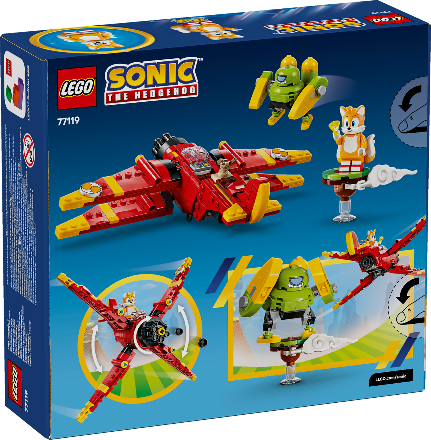 LEGO Sonic the Hedgehog: Tails Tornado 1 (77119)