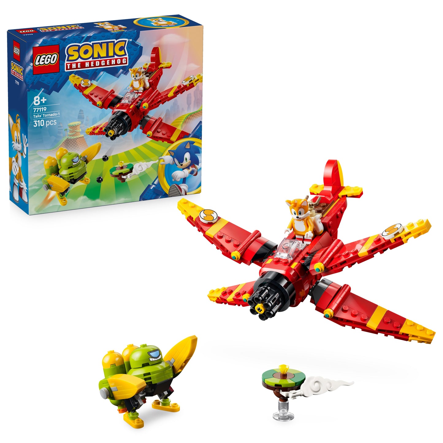 LEGO Sonic the Hedgehog: Tails Tornado 1 (77119)