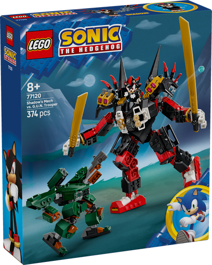LEGO Sonic the Hedgehog: Shadows Mech vs. G.U.N. Trooper (77120)