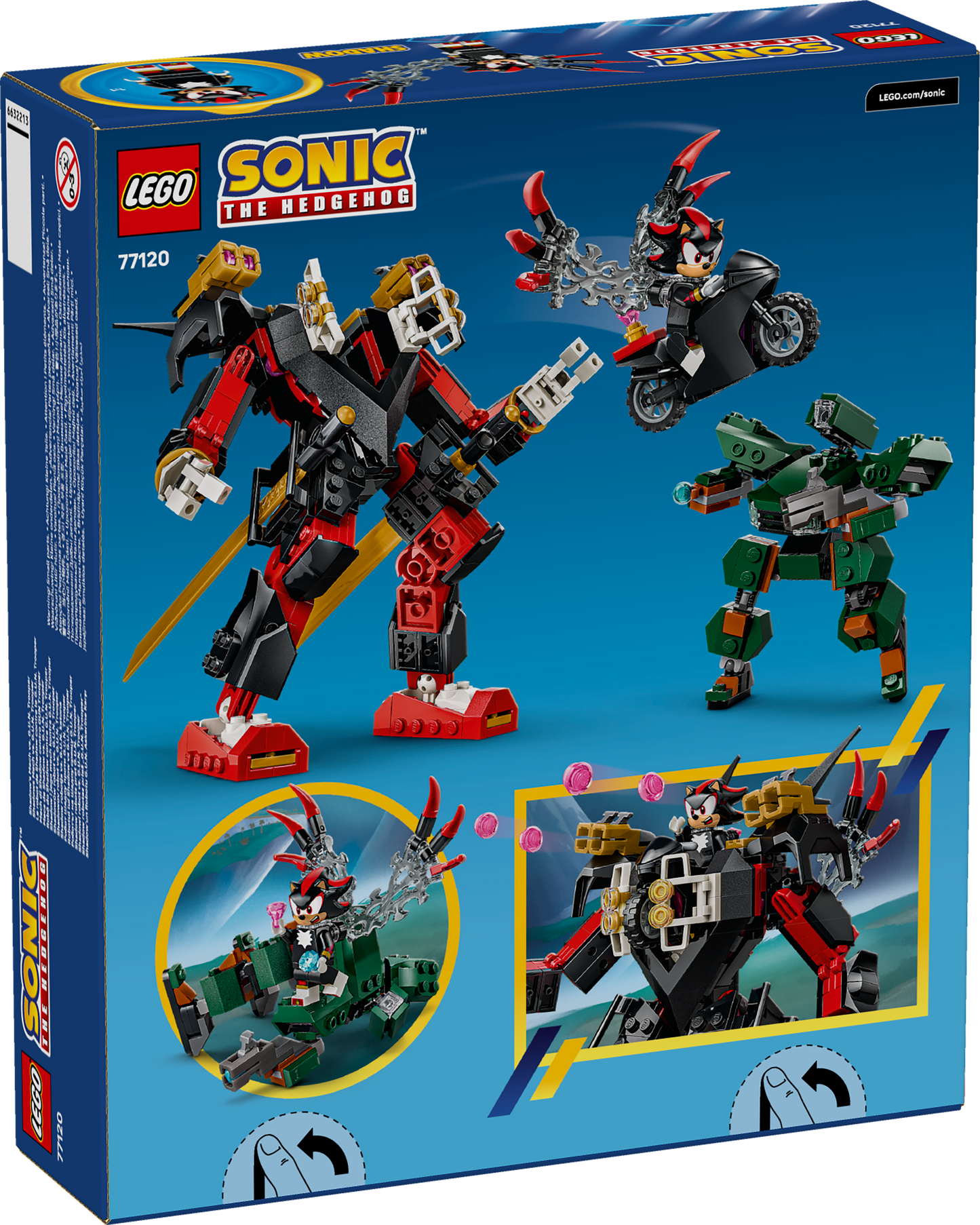 LEGO Sonic the Hedgehog: Shadows Mech vs. G.U.N. Trooper (77120)