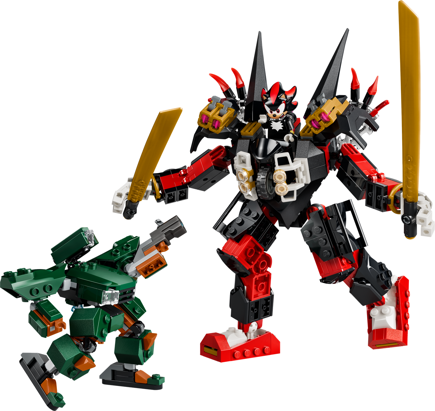 LEGO Sonic the Hedgehog: Shadows Mech vs. G.U.N. Trooper (77120)