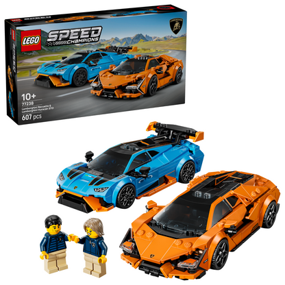LEGO Speed Champions: Lamborghini Revuelto & Huracan STO (77238)