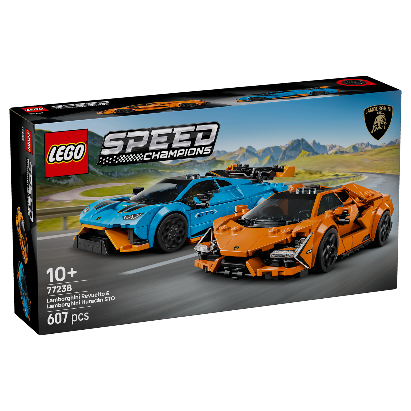 LEGO Speed Champions: Lamborghini Revuelto & Huracan STO (77238)